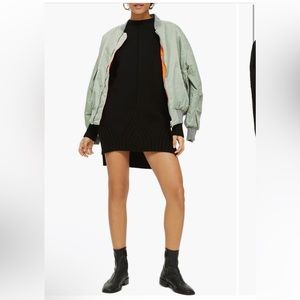 Topshop knit detail sweater dress size 6